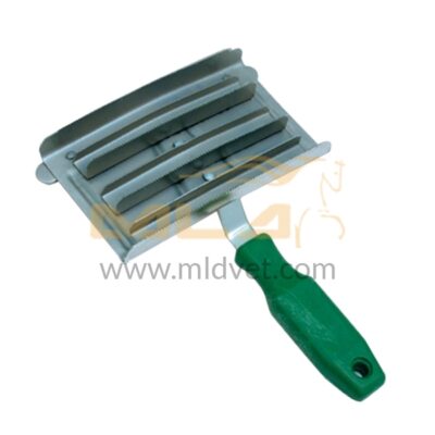 Metal Curry Round Comb