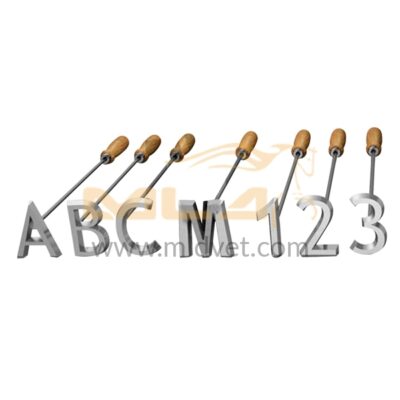 Paint Brand Set with wooden handle A - Z