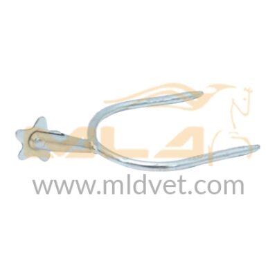 Slip on Spur Star Brass Rowel